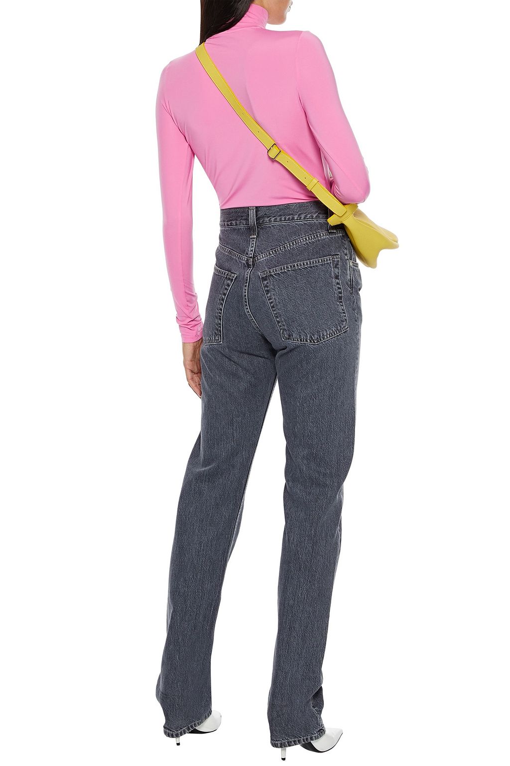 MAJESTIC FILATURES Stretch-jersey turtleneck top