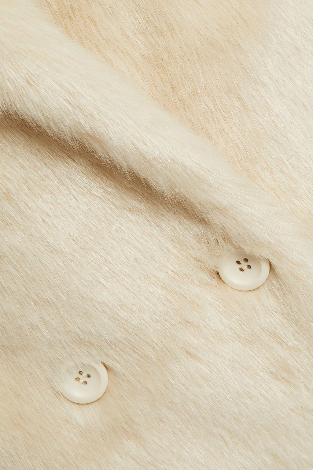 STAND STUDIO Annabelle double-breasted faux fur coat
