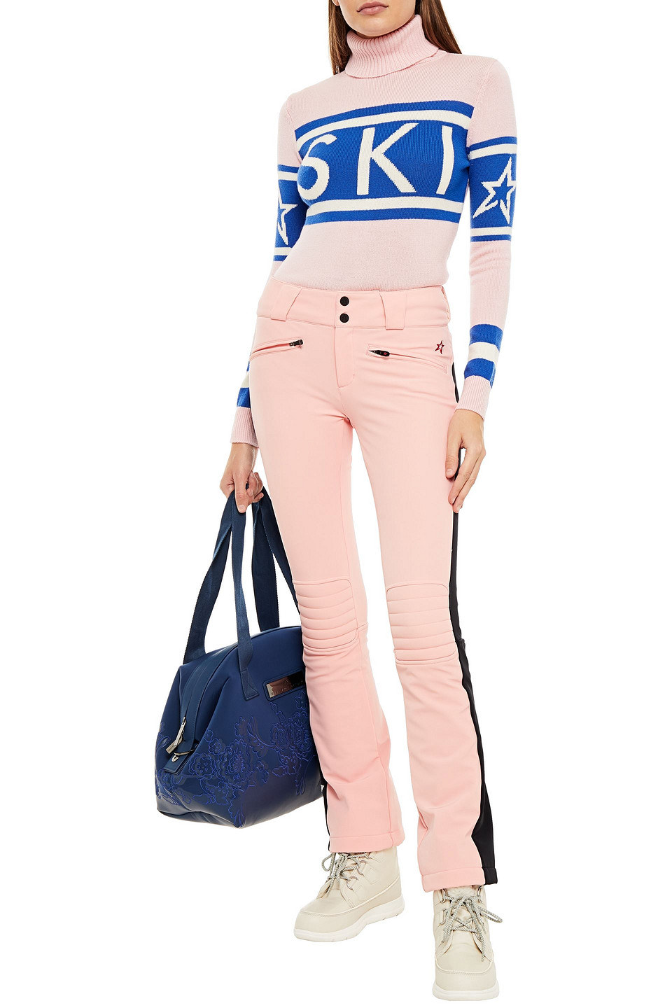 Baby pink turtleneck sweater Clearance