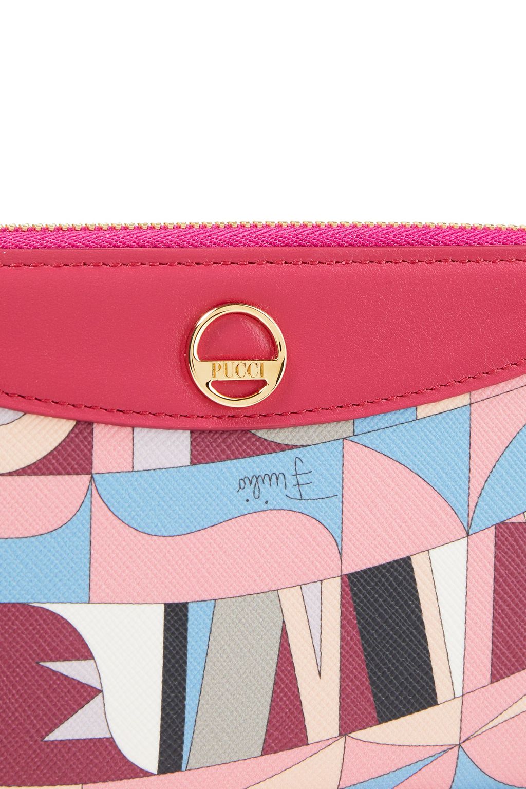 PUCCI Printed faux leather wallet