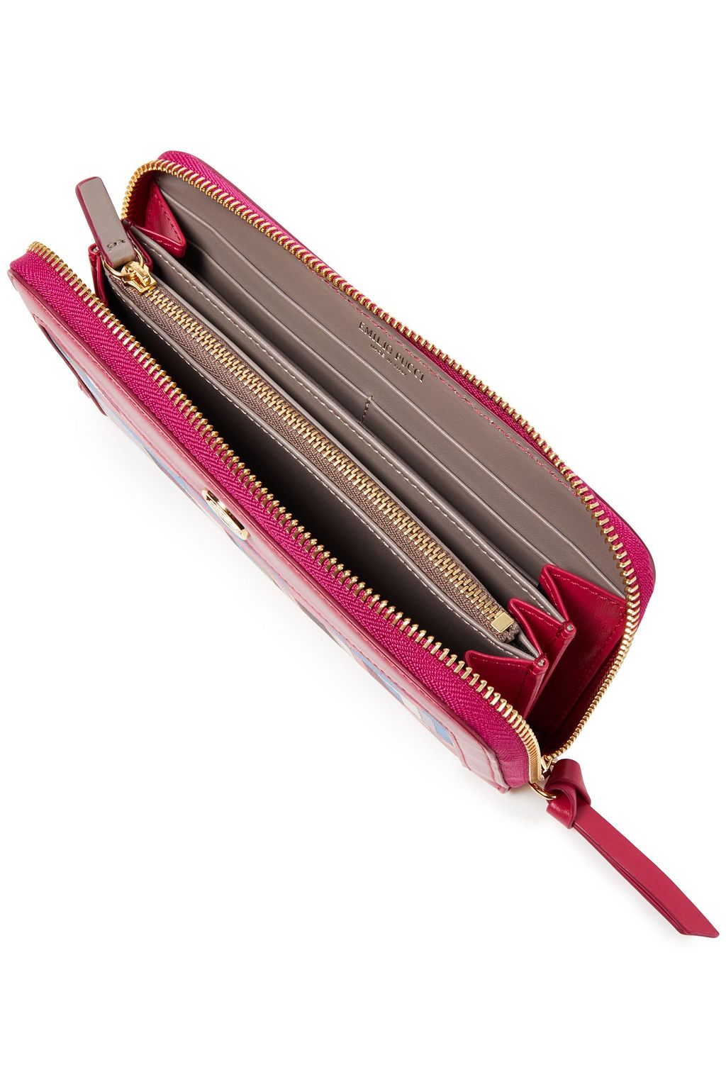 PUCCI Printed faux leather wallet