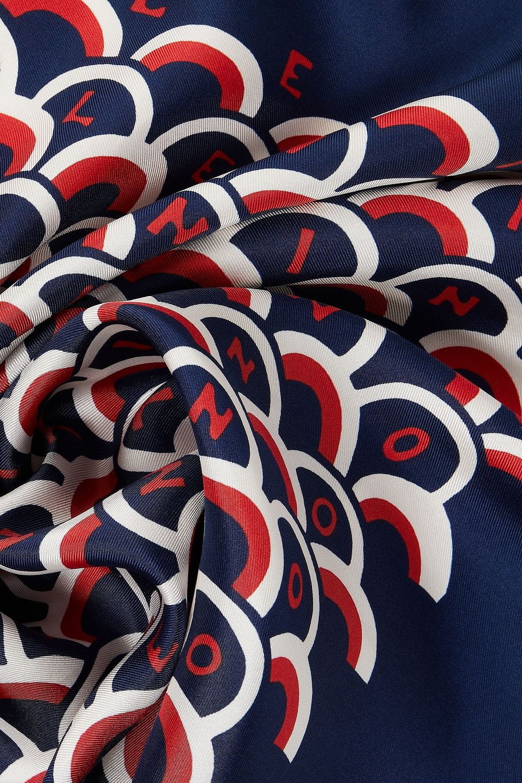 VALENTINO GARAVANI Printed silk-twill scarf
