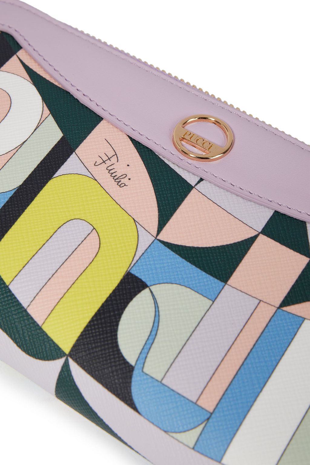 PUCCI Printed faux leather wallet