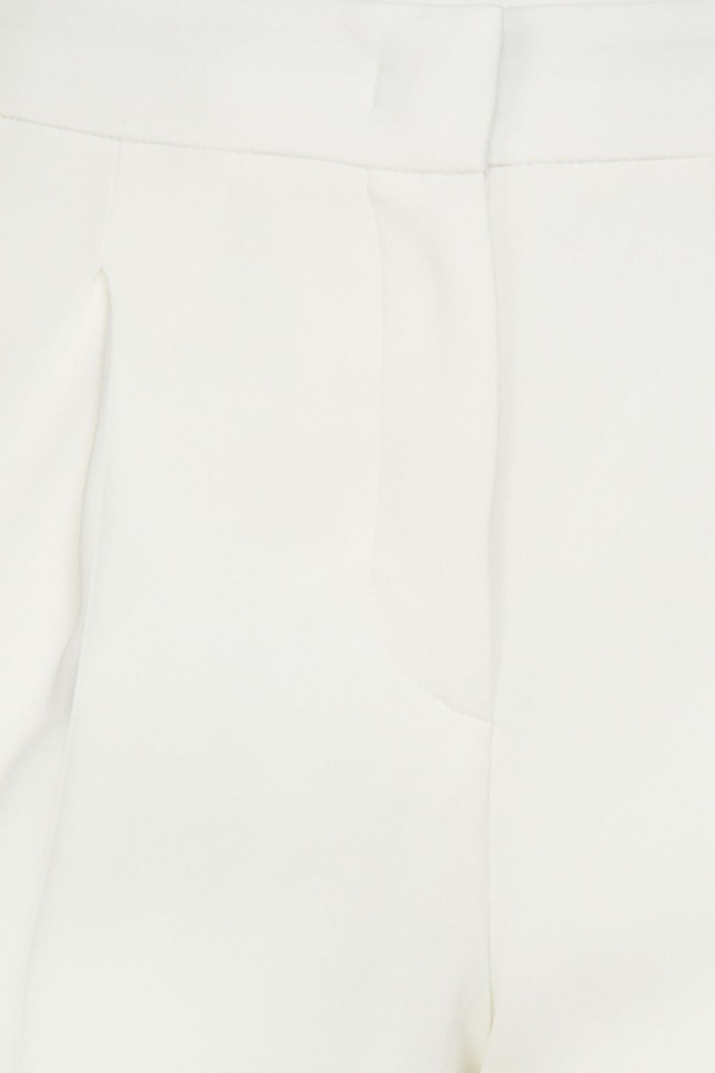 PUCCI Satin-trimmed stretch-crepe straight-leg pants