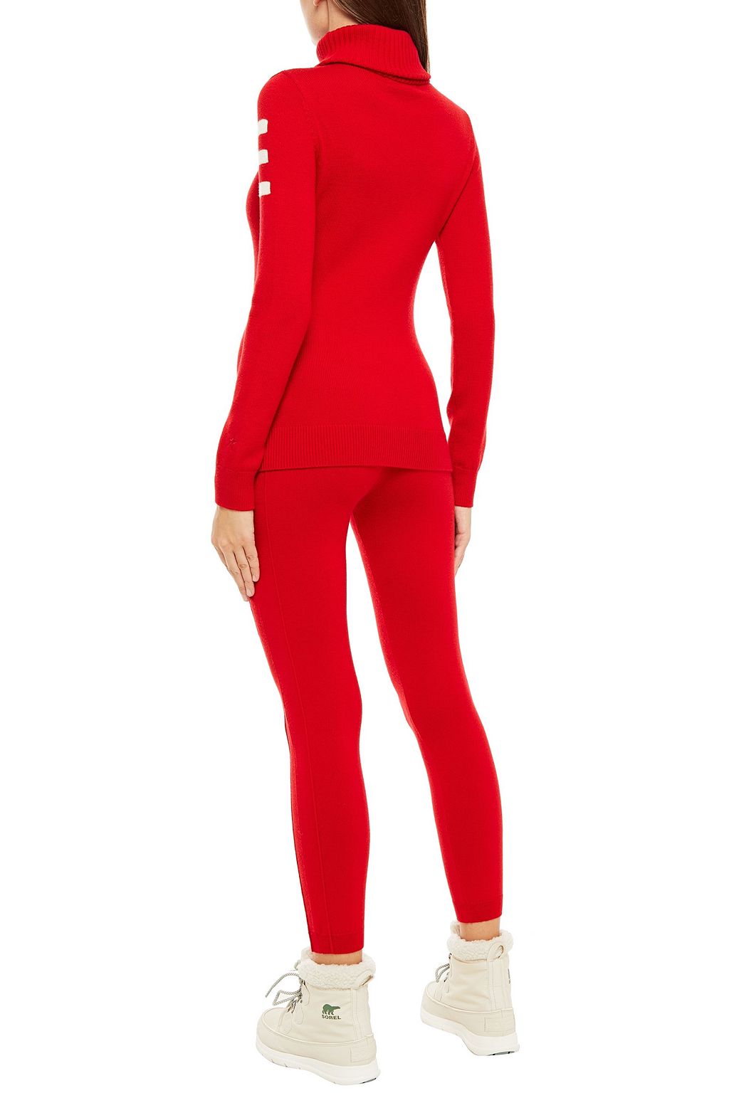 PERFECT MOMENT Merino wool-blend leggings