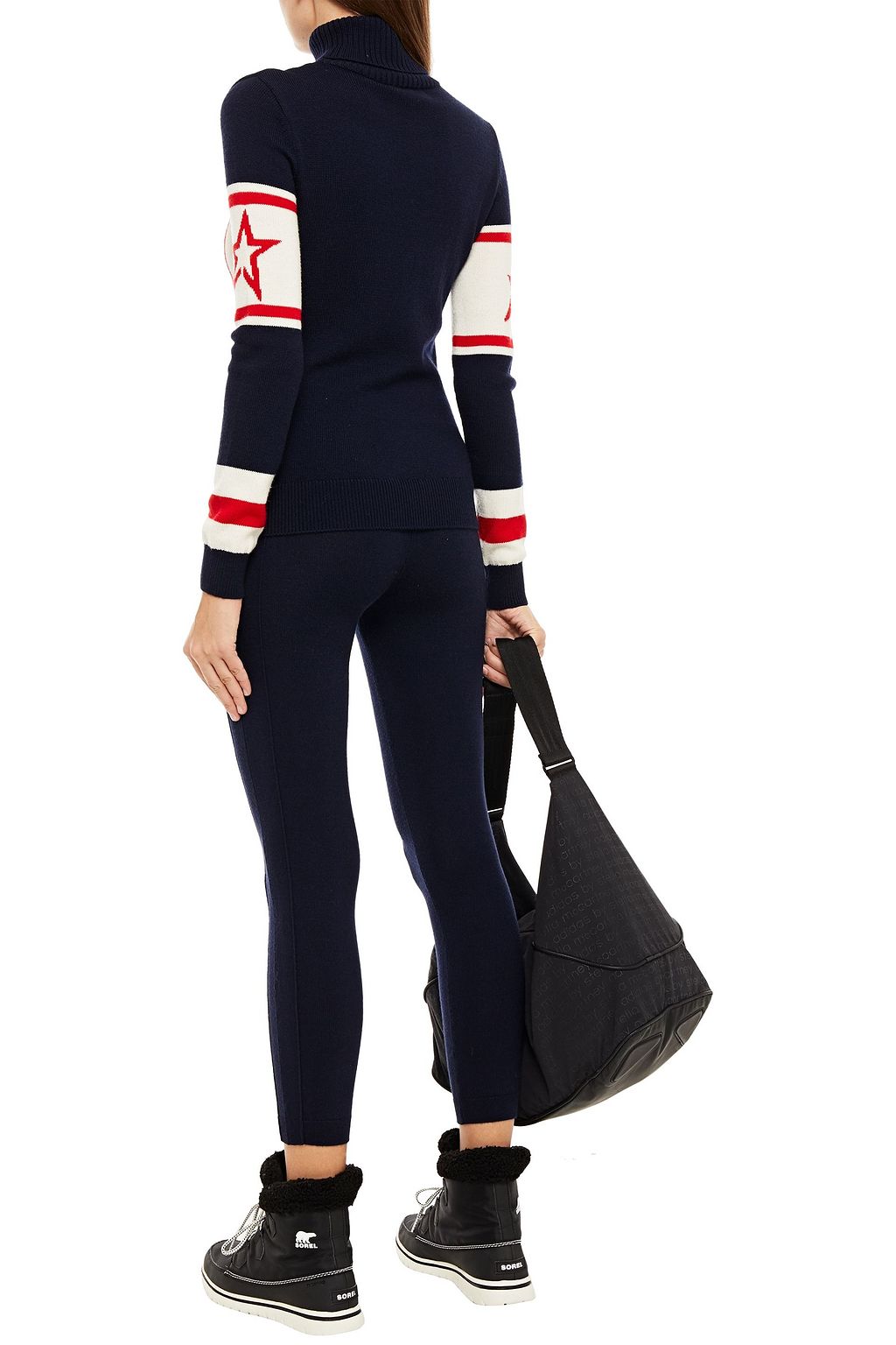 PERFECT MOMENT Stretch-jersey leggings