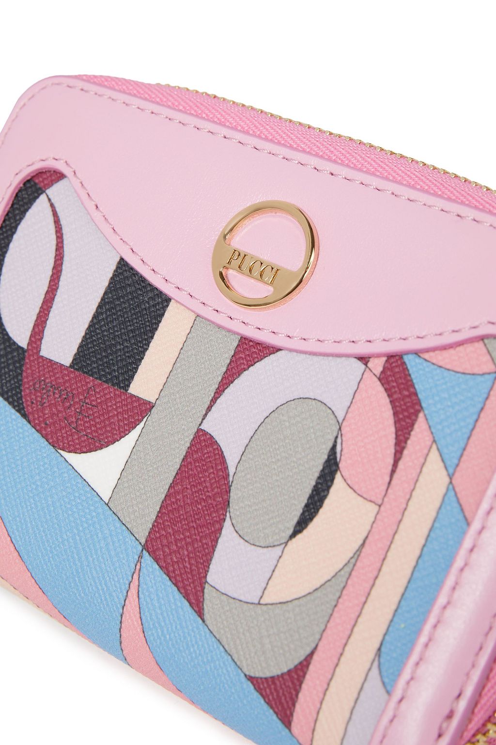 PUCCI Printed faux leather wallet