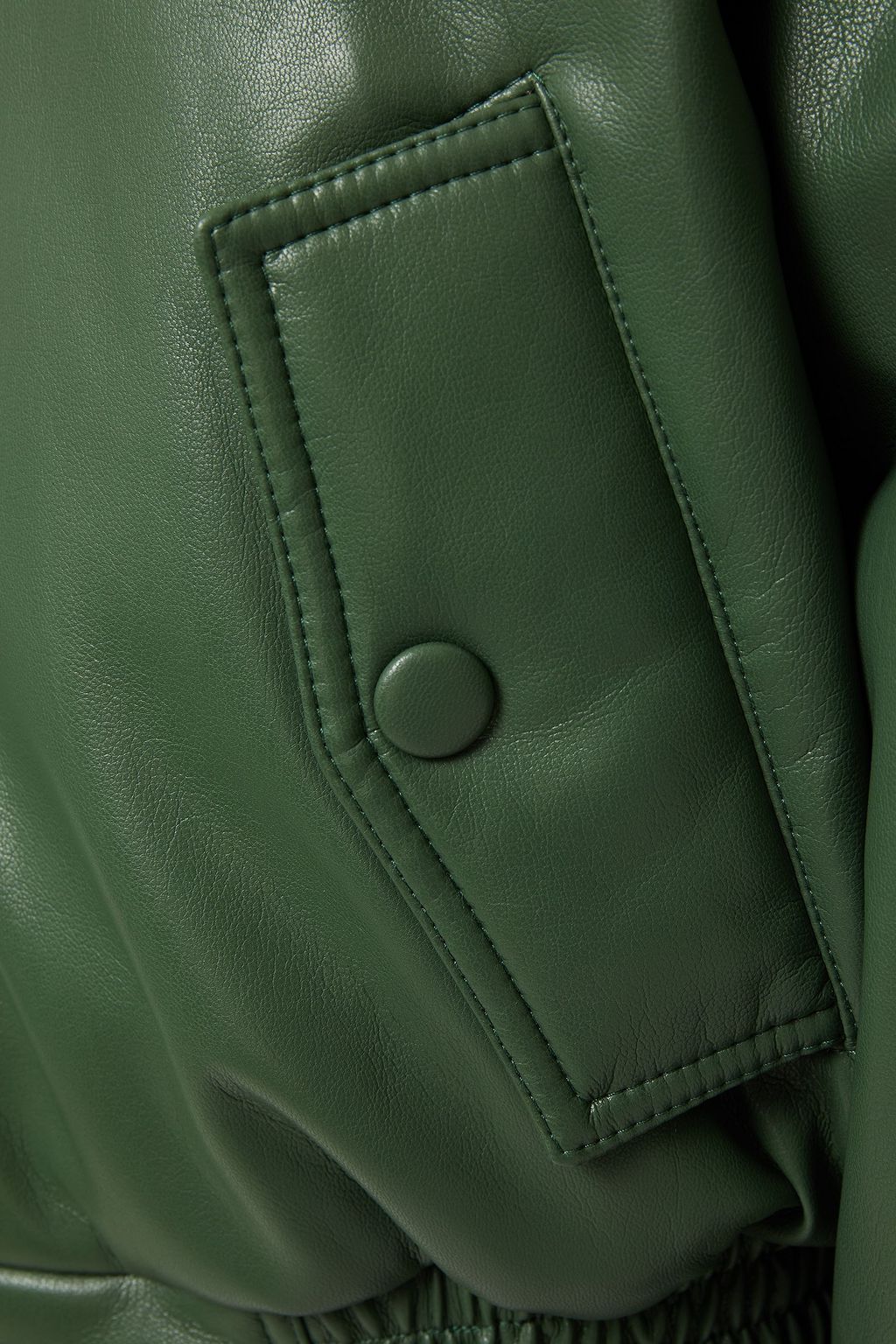 NANUSHKA Vegan leather bomber jacket