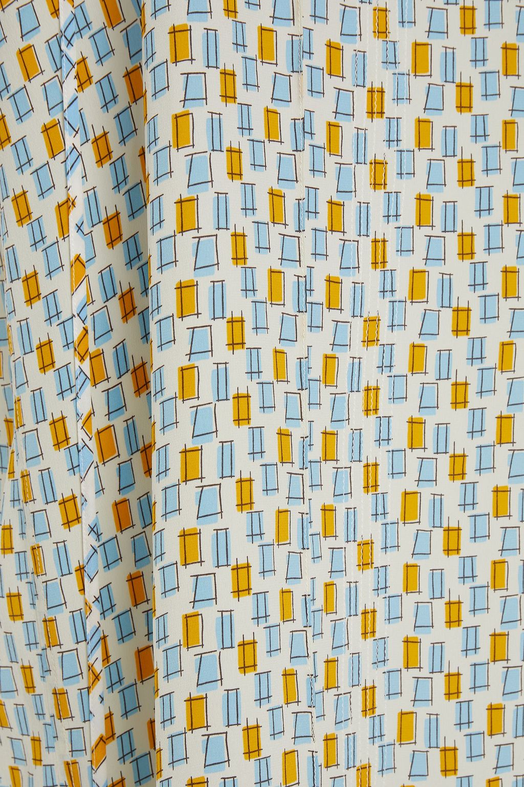 MARNI Printed silk crepe de chine dress