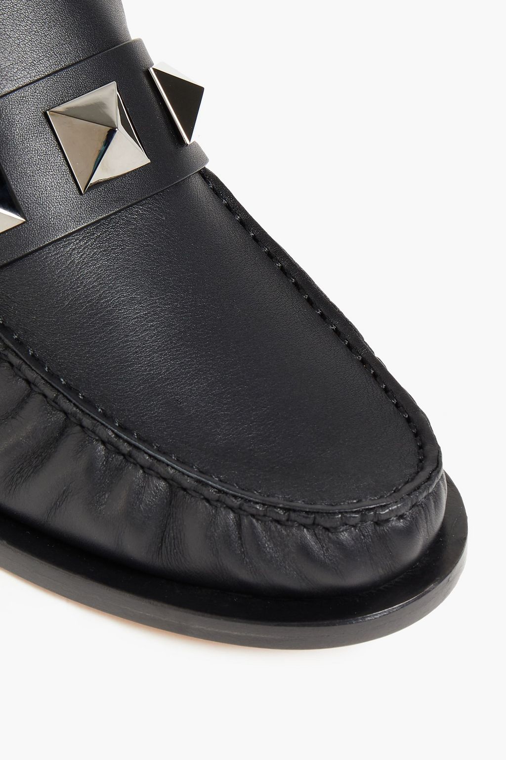 VALENTINO GARAVANI Rockstud leather loafers