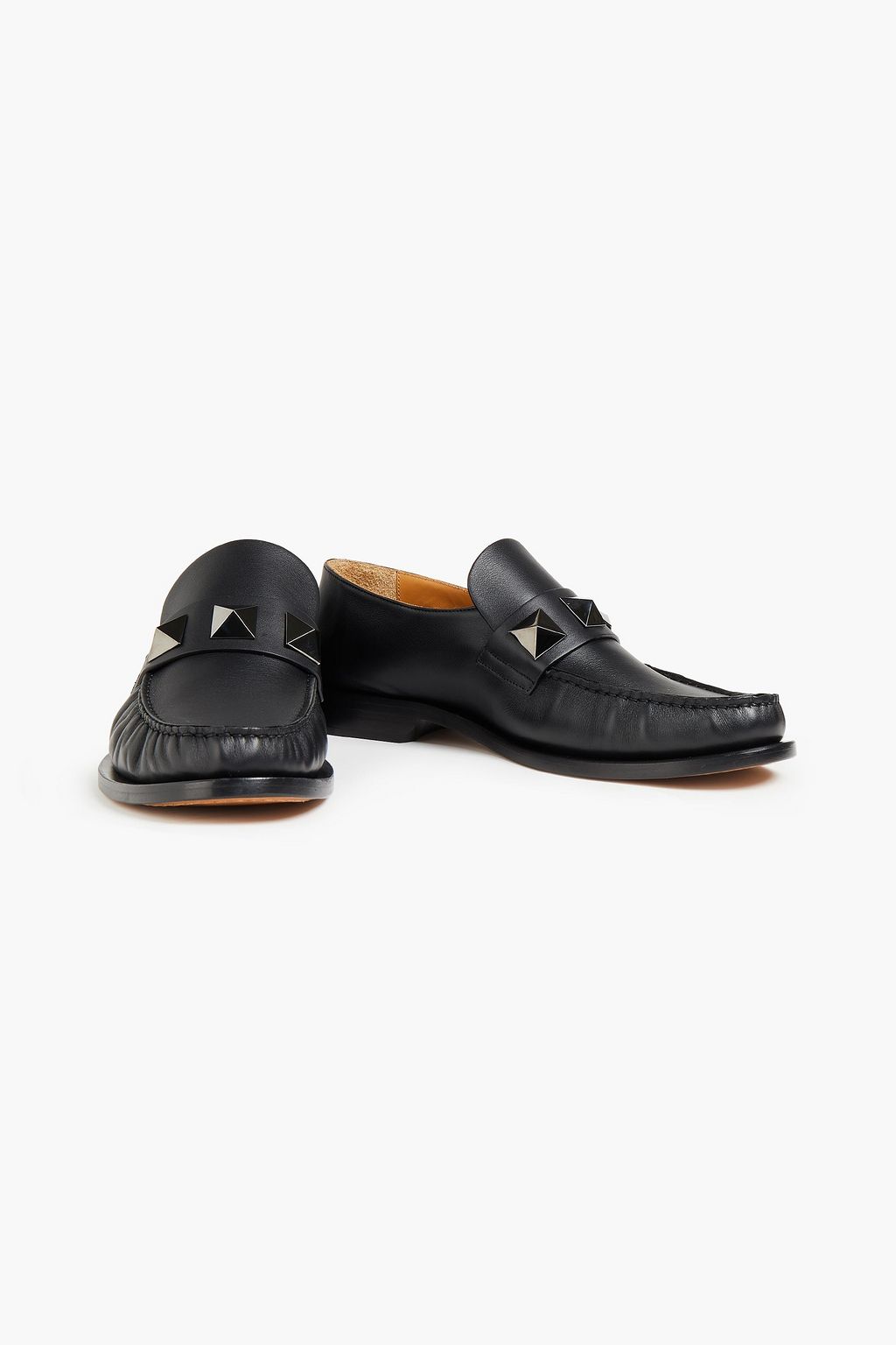 VALENTINO GARAVANI Rockstud leather loafers