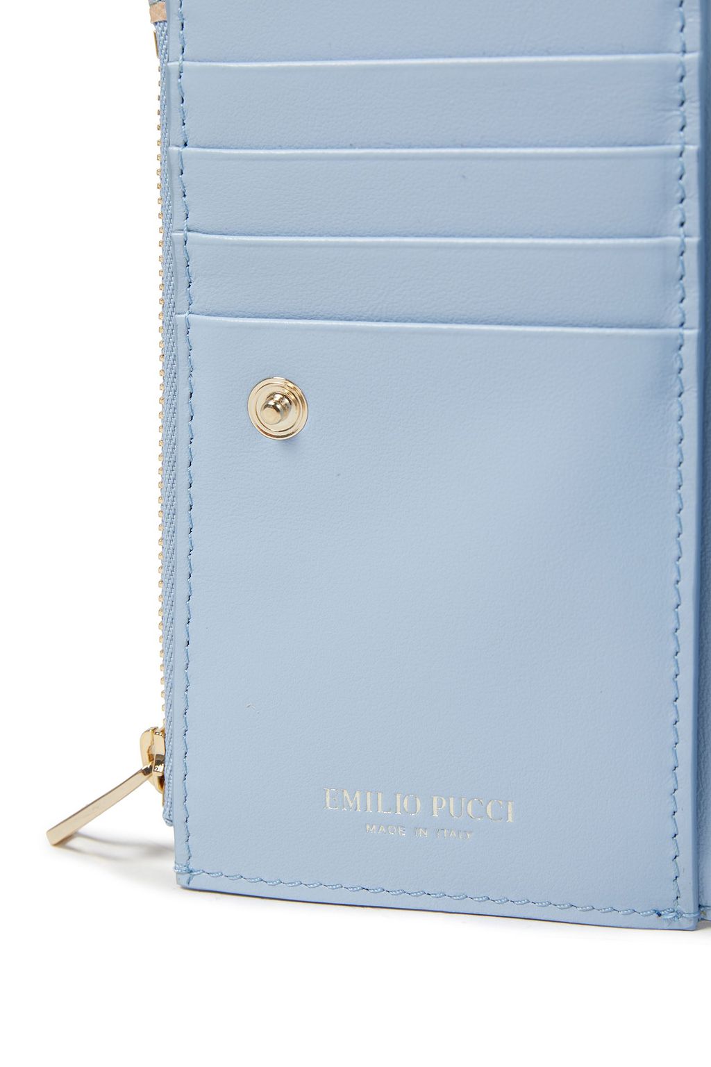 PUCCI Printed faux textured-leather passport holder