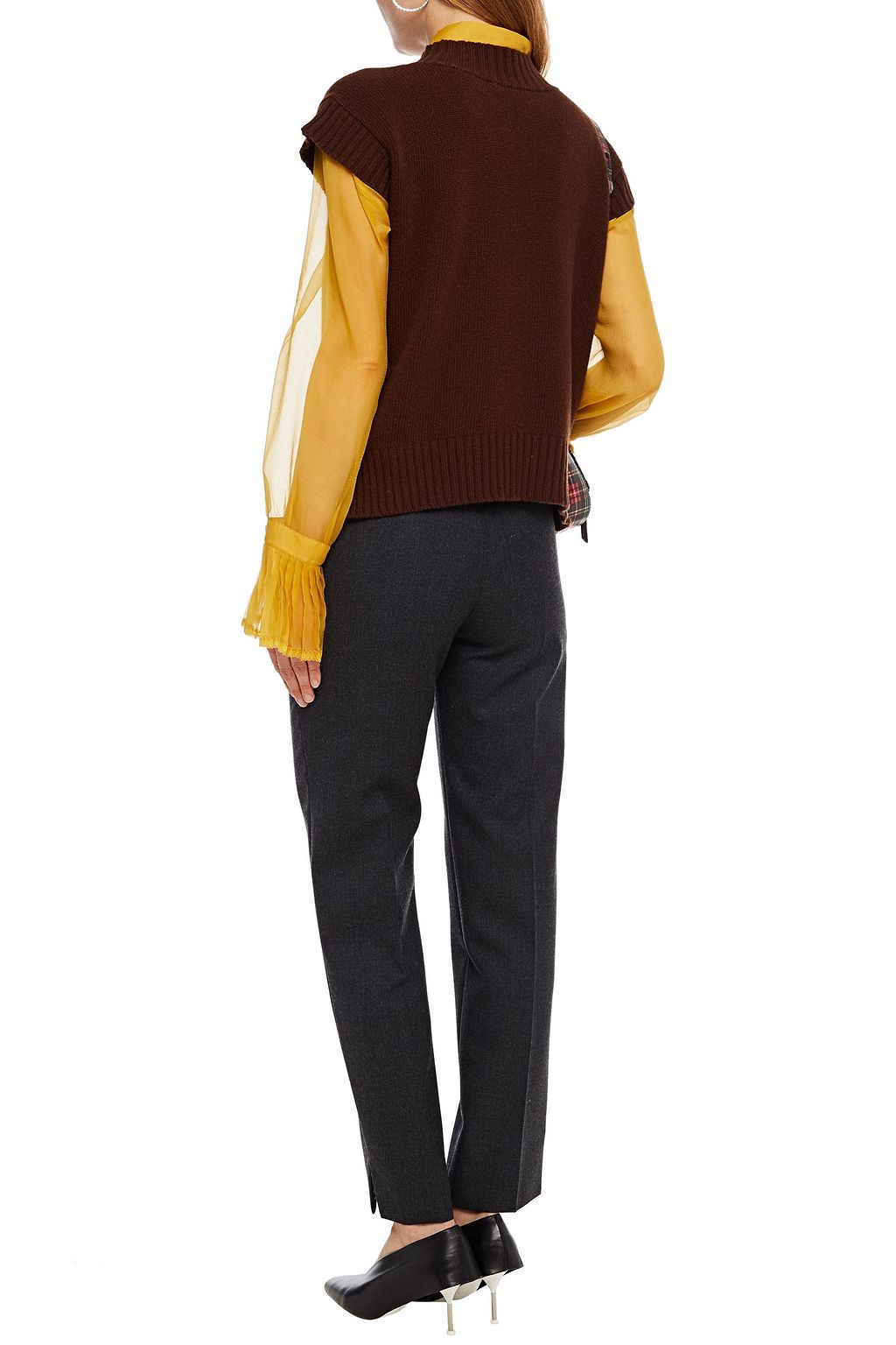MAISON MARGIELA Wool-twill straight-leg pants