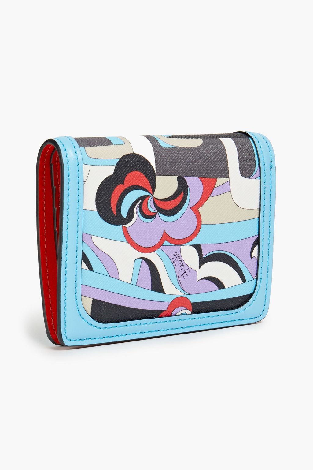 PUCCI Printed faux leather wallet