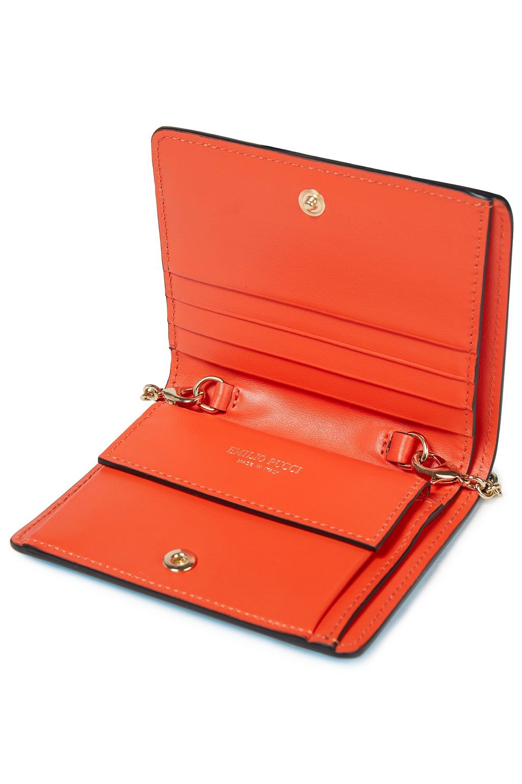 PUCCI Printed faux leather wallet