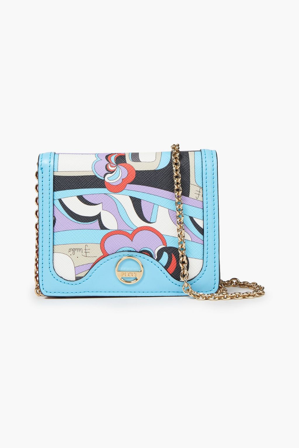 PUCCI Printed faux leather wallet