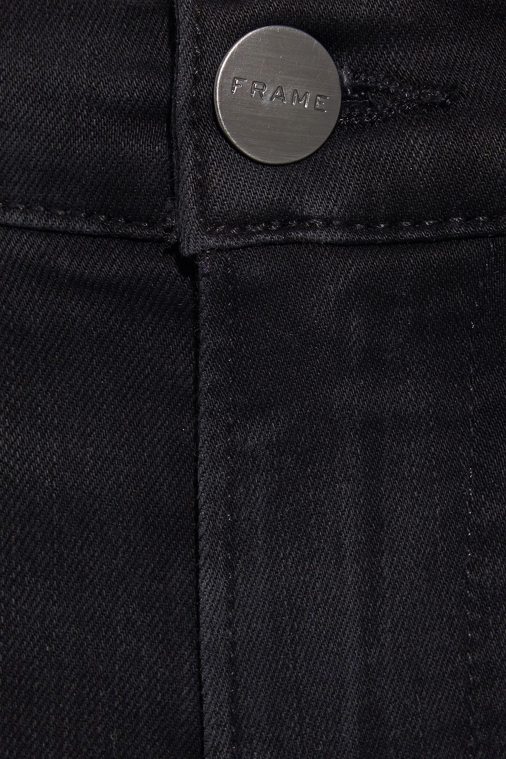 FRAME Le High Straight cropped high-rise straight-leg jeans