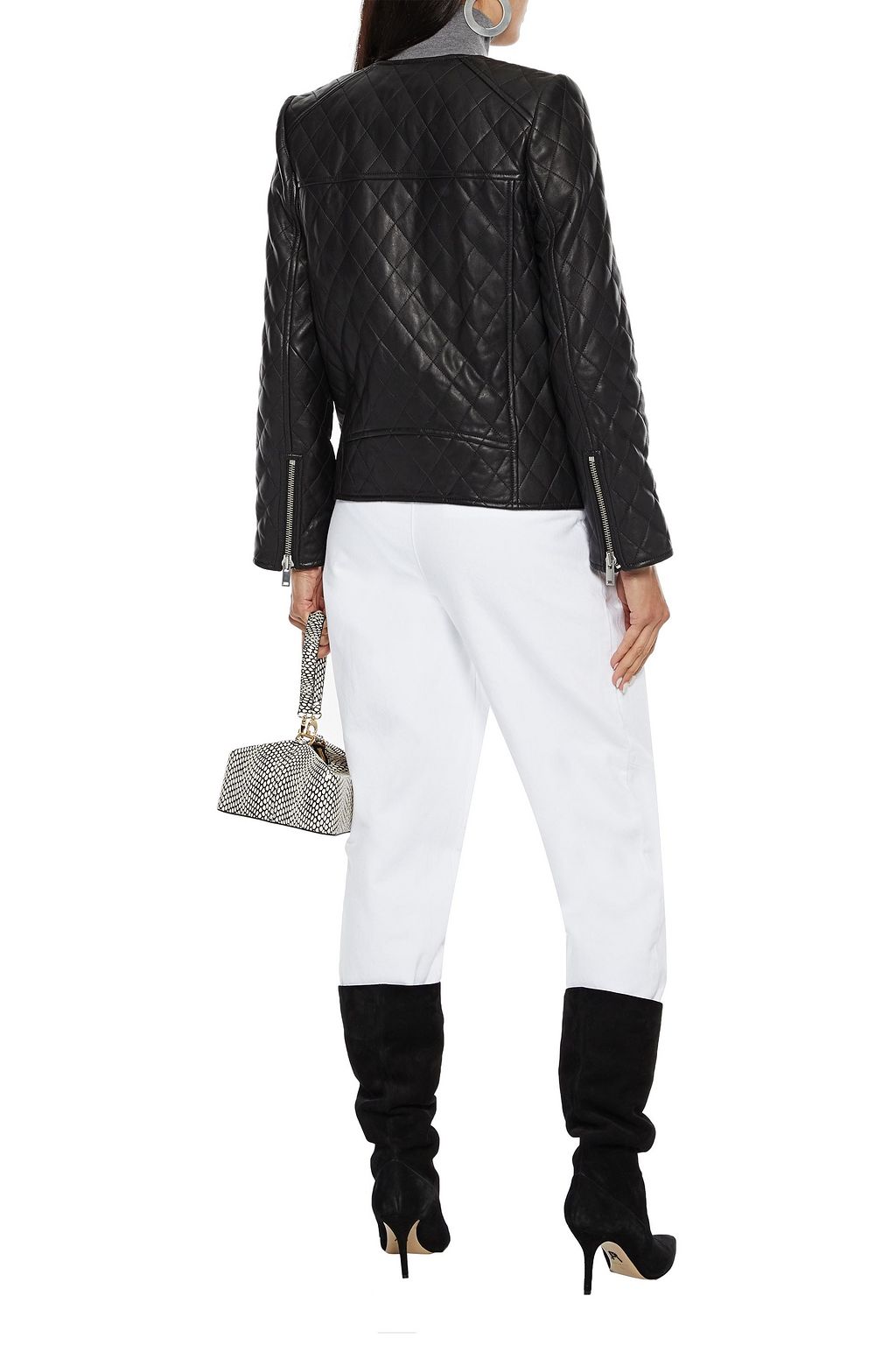 MARANT ÉTOILE Kadya quilted leather jacket