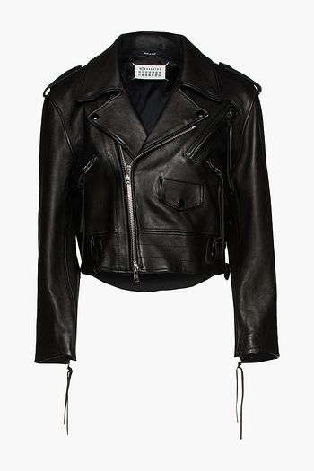Women s Maison Margiela Leather Jackets Sale Up to 70 Off THE