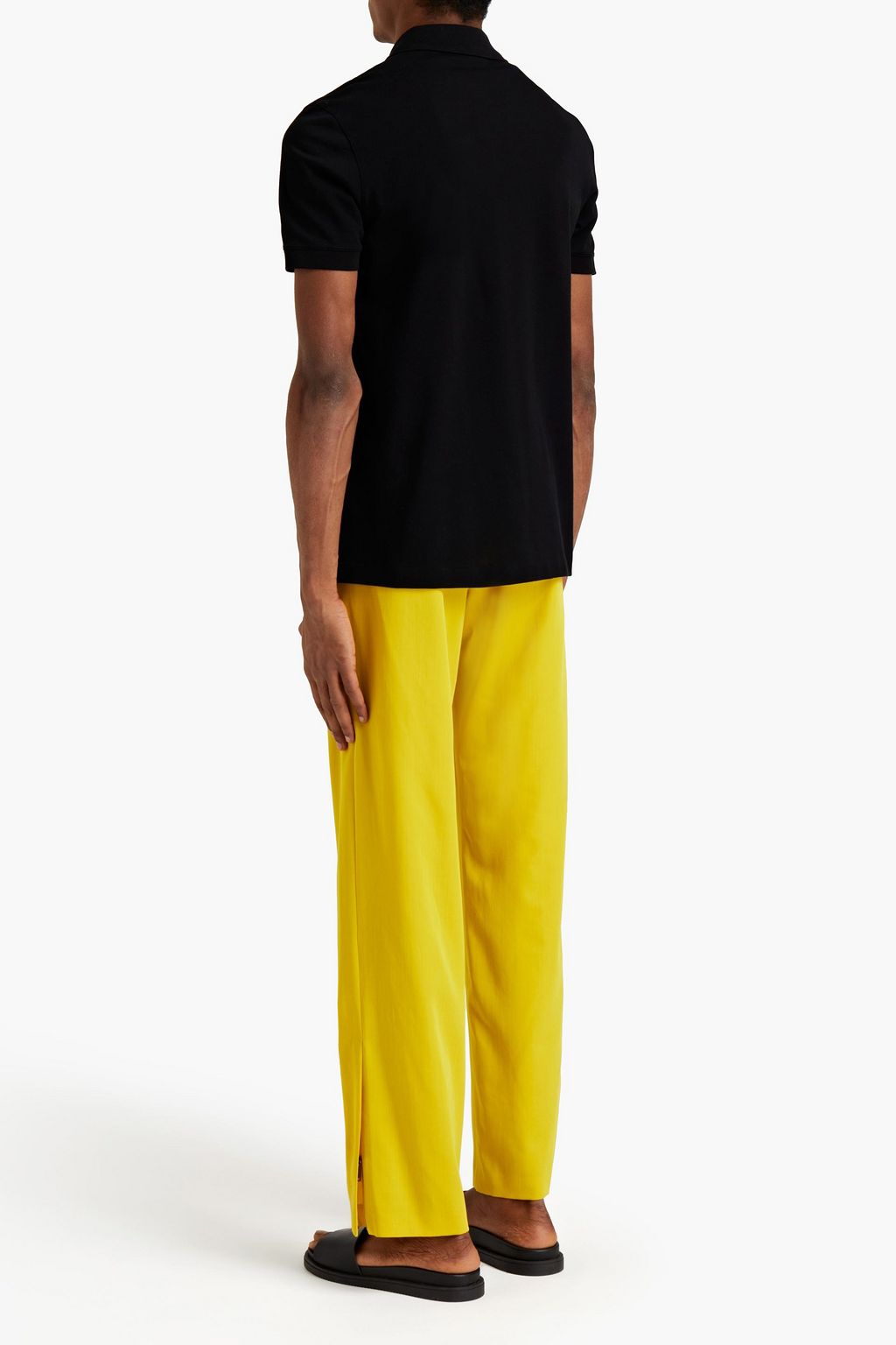 VALENTINO Tapered wool-twill pants