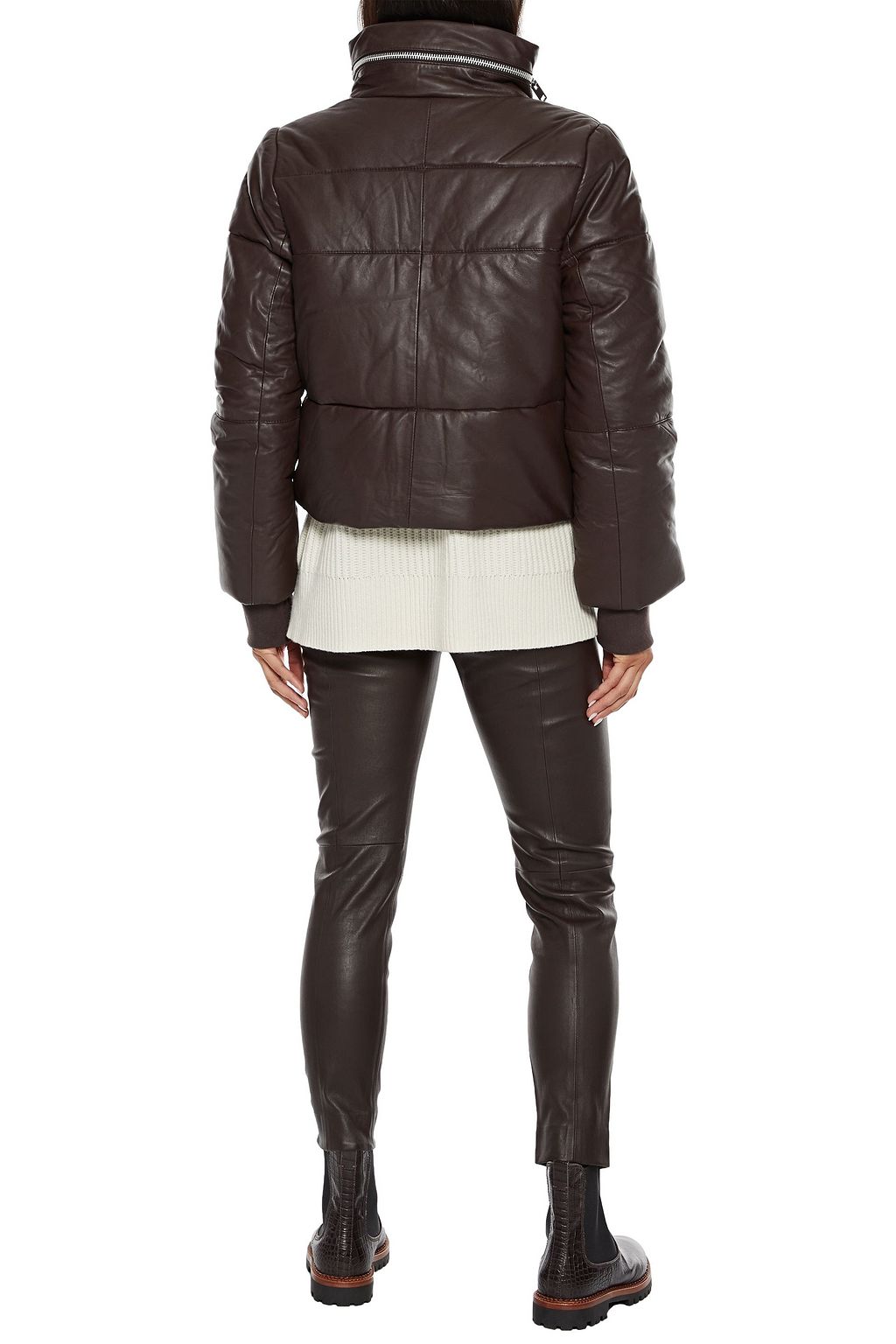W118 BY WALTER BAKER Edwina quilted leather jacket