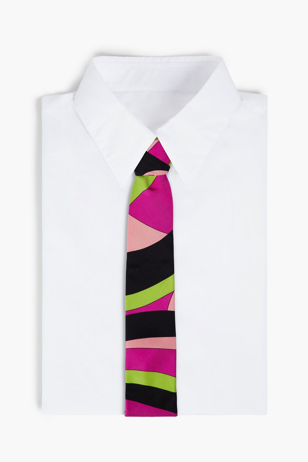 KOCHÉ X PUCCI Krawatte aus Seiden-Twill mit Print