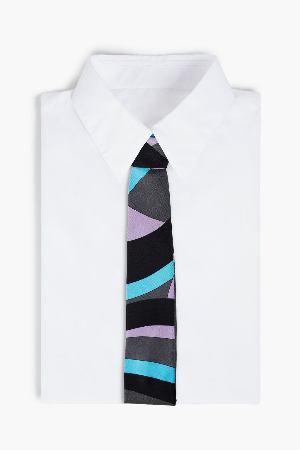 KOCHÉ X PUCCI Krawatte aus Seiden-Twill mit Print