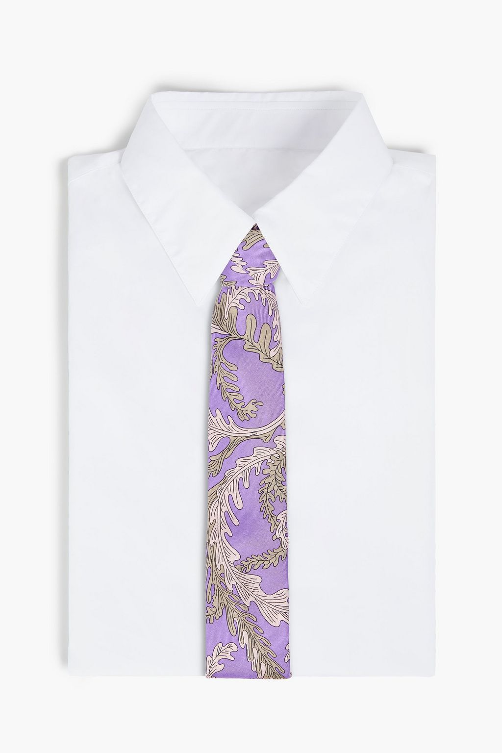 KOCHÉ X PUCCI Printed silk-twill tie