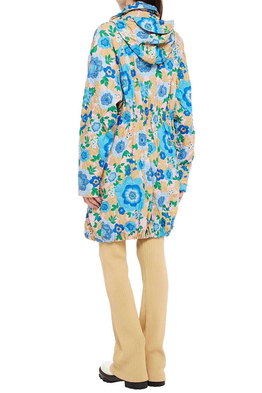 MARNI Floral-print shell hooded parka