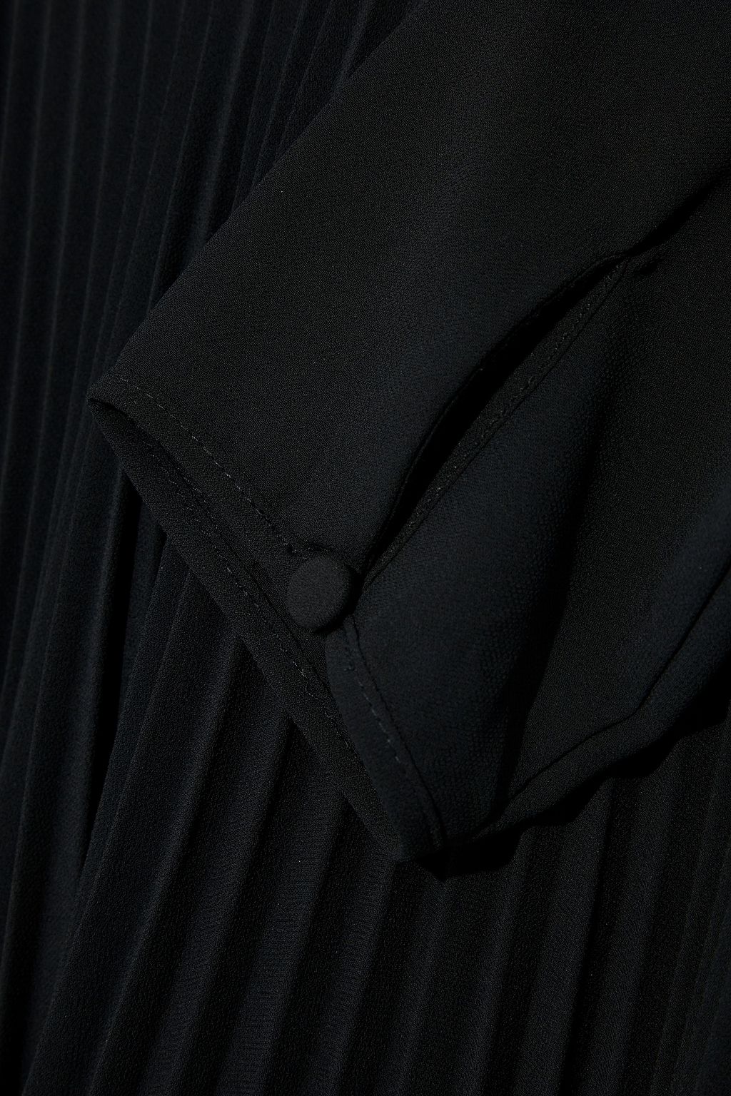 MIKAEL AGHAL Cutout pleated crepe de chine maxi dress