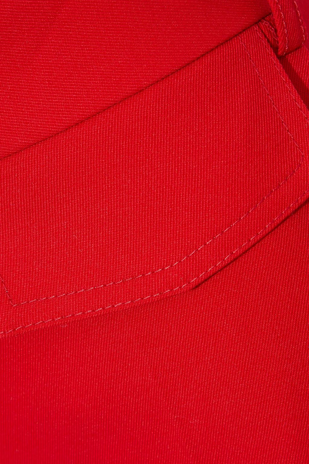 VICTORIA BECKHAM Penelope cropped wool-twill straight-leg pants
