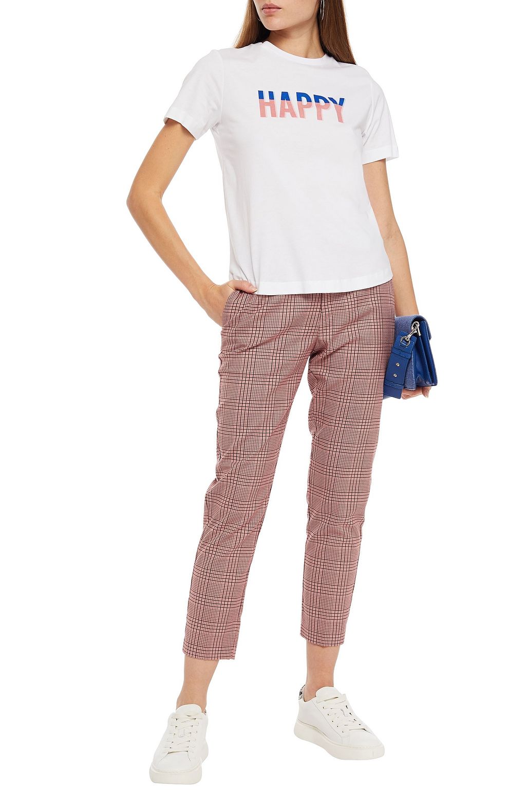 CHINTI & PARKER Printed cotton-jersey T-shirt