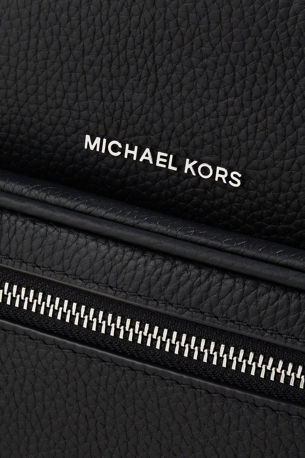 MICHAEL KORS Pebbled-leather messenger bag