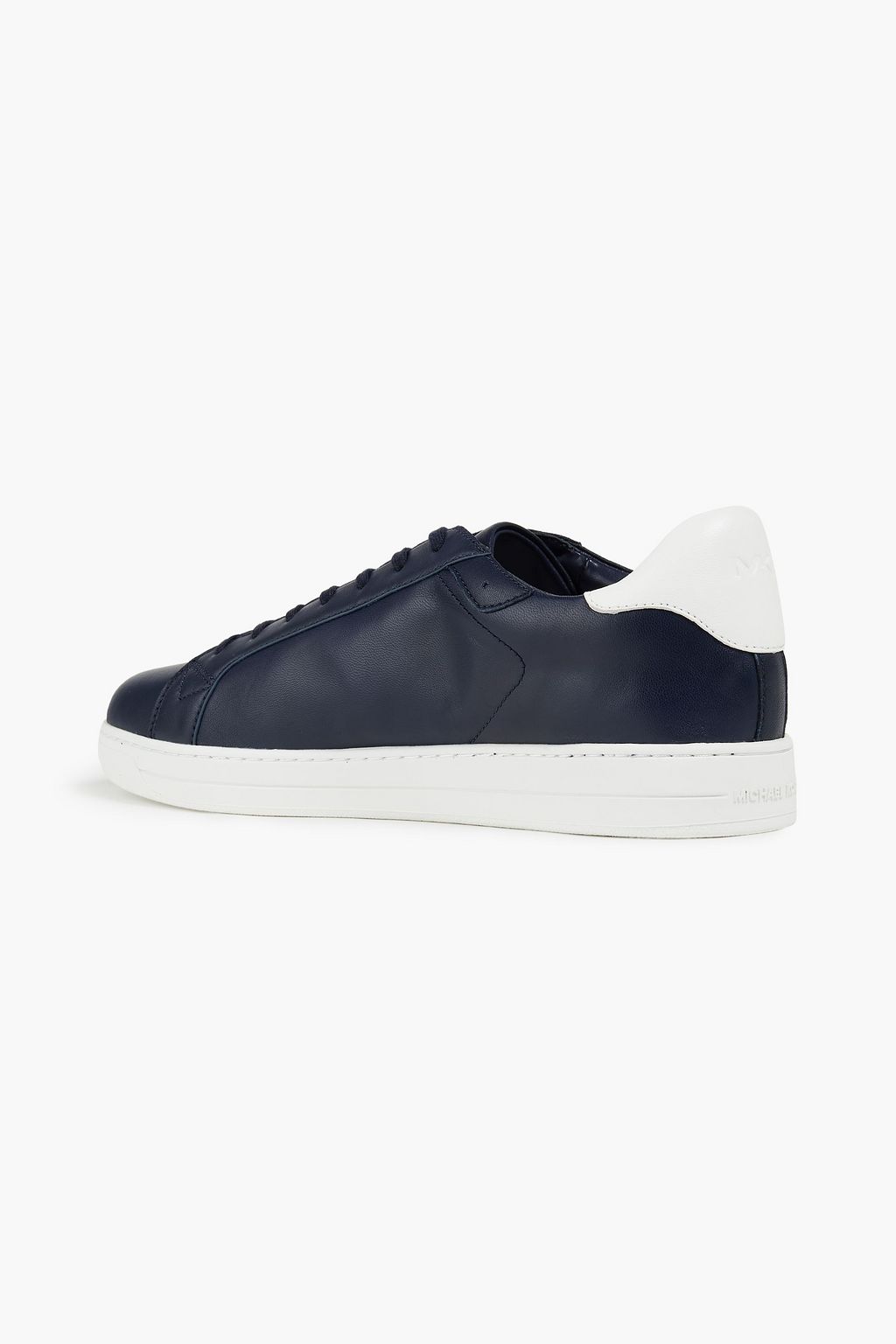 MICHAEL KORS Two-tone leather sneakers