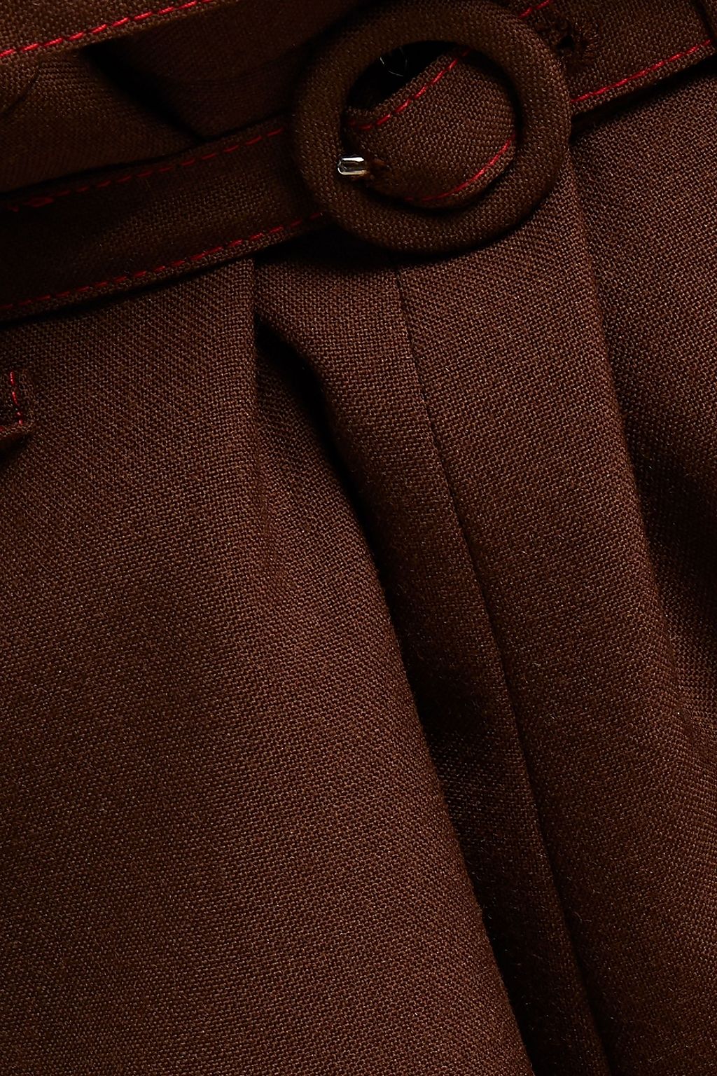 MARNI Pama belted wool wide-leg pants