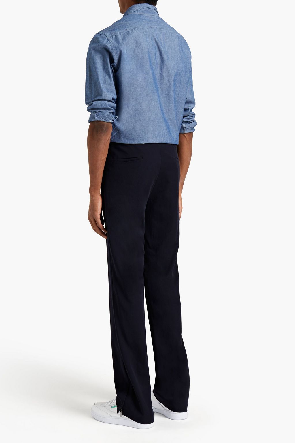 VALENTINO GARAVANI Tapered wool-twill pants