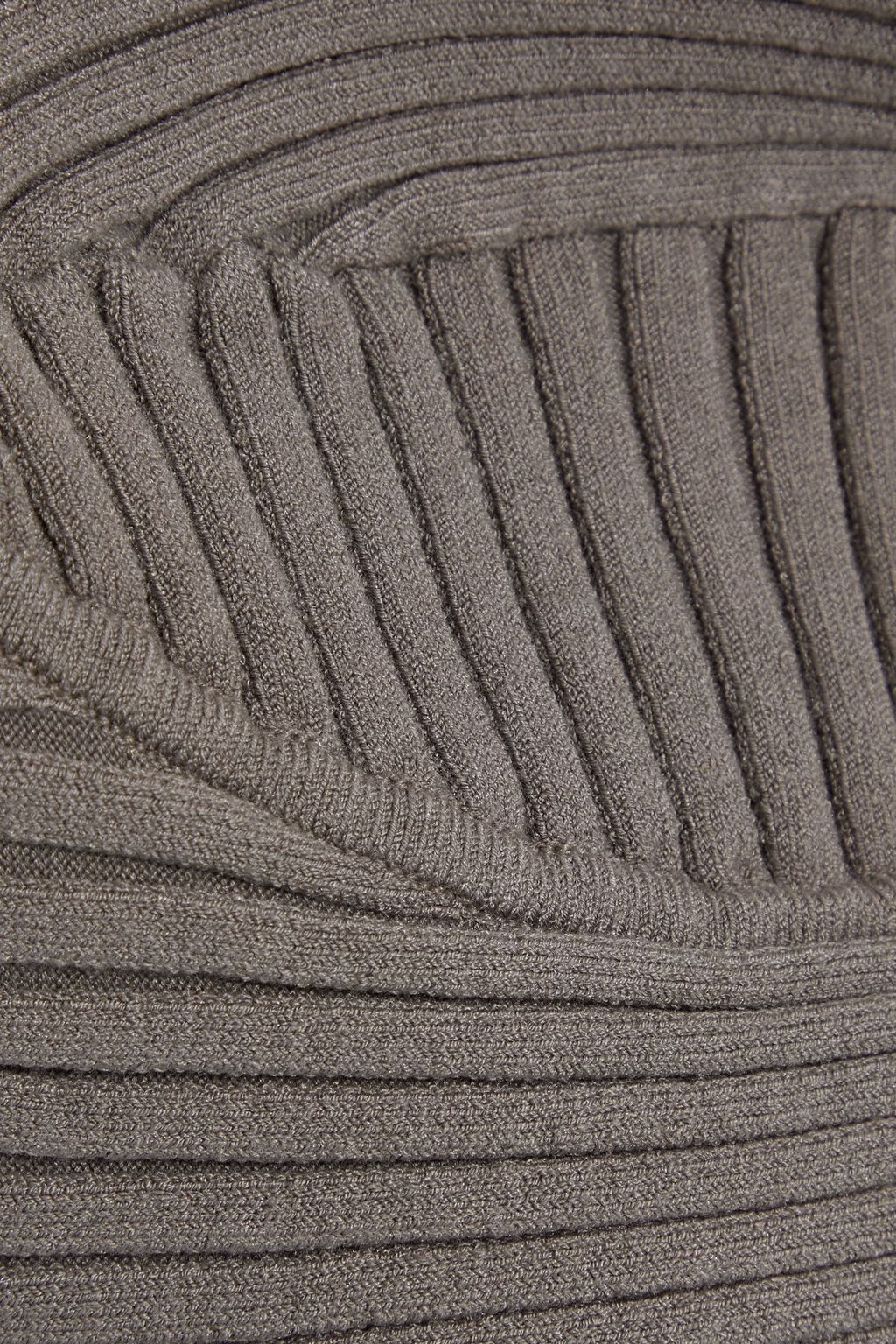 SIMKHAI Ribbed-knit bra top