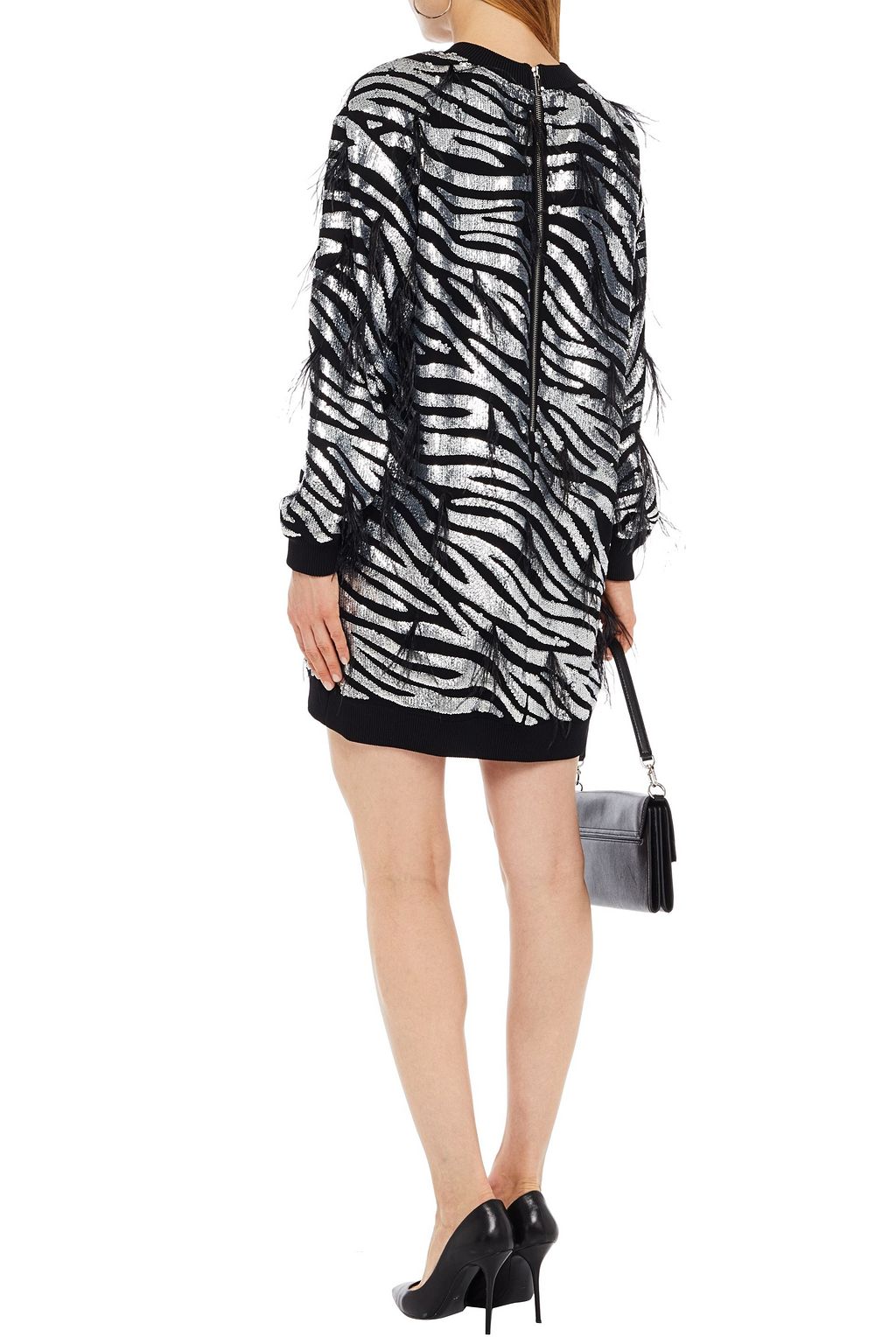 MICHAEL MICHAEL KORS Embellished crepe mini dress