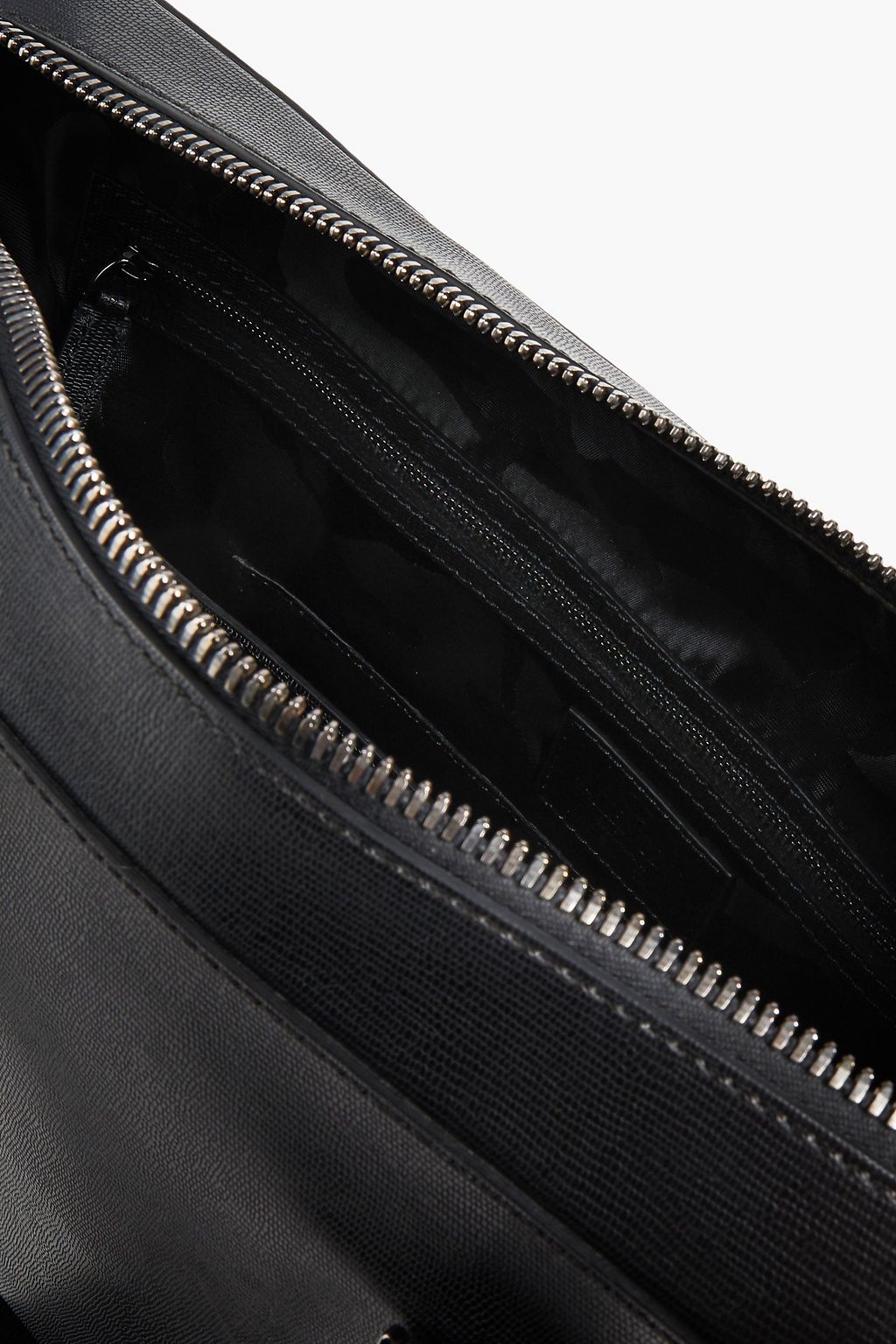 VALENTINO GARAVANI Textured-leather briefcase