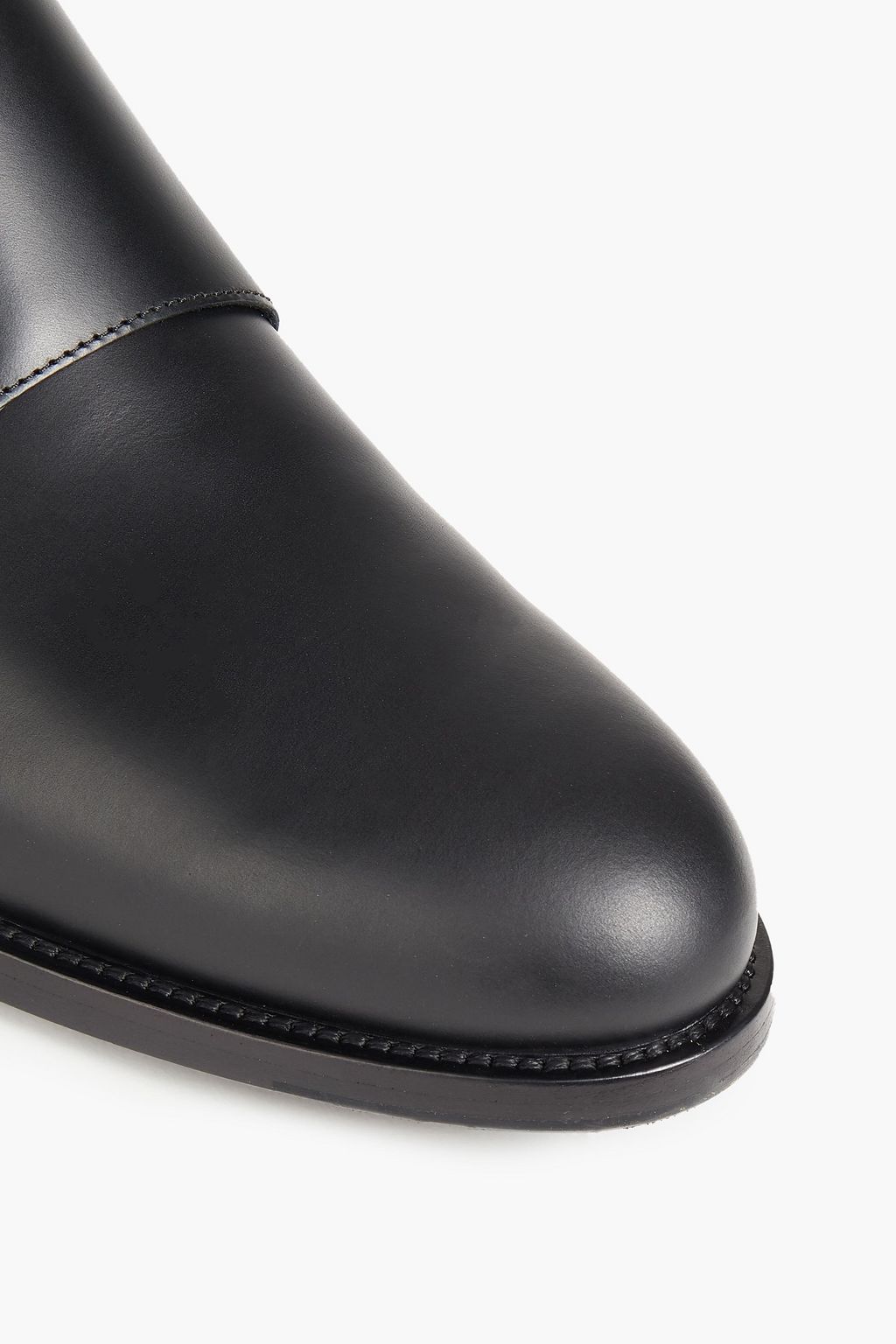 TOD'S Leather monk-strap shoes
