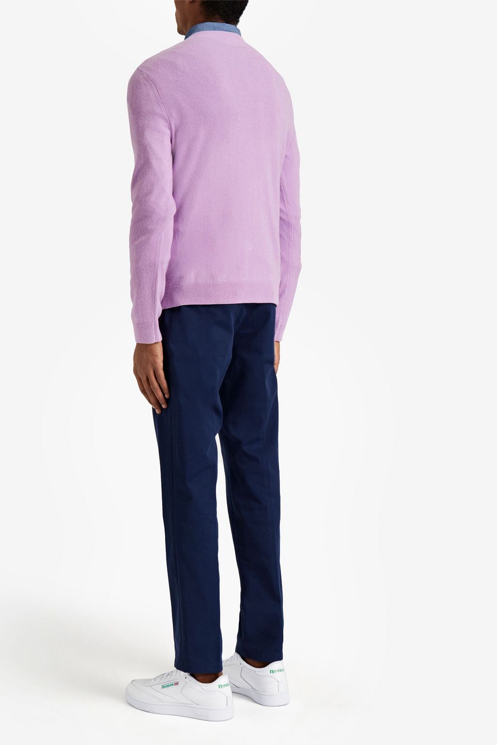 VALENTINO GARAVANI Slim-fit jacquard-knit wool and cashmere-blend sweater