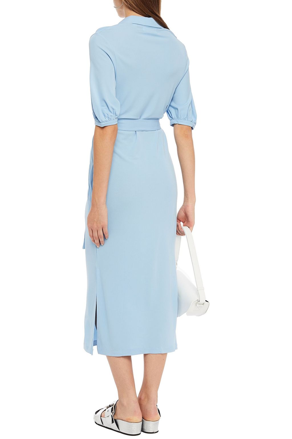 CHINTI & PARKER Stretch-crepe midi dress
