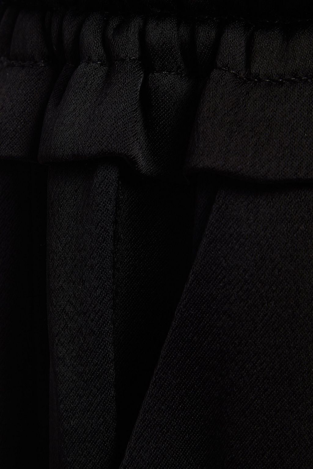 CHINTI & PARKER Pleated satin tapered pants