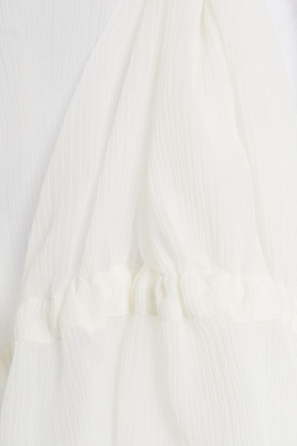 SEE BY CHLOÉ Cotton and silk-blend crepon blouse