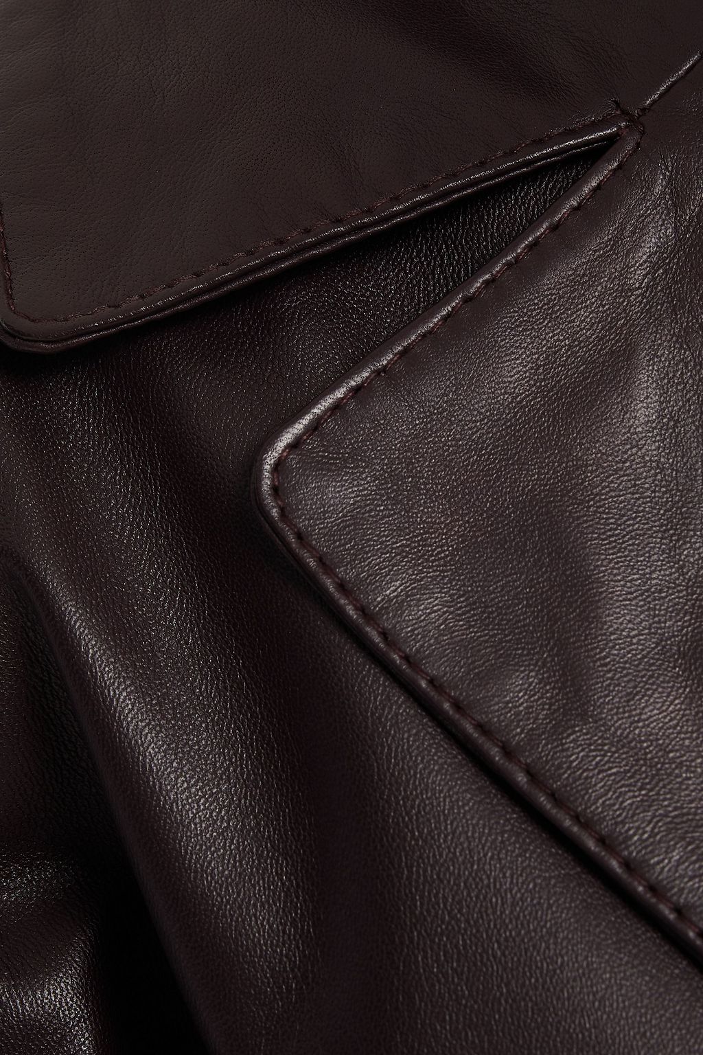MUUBAA Belted leather blazer