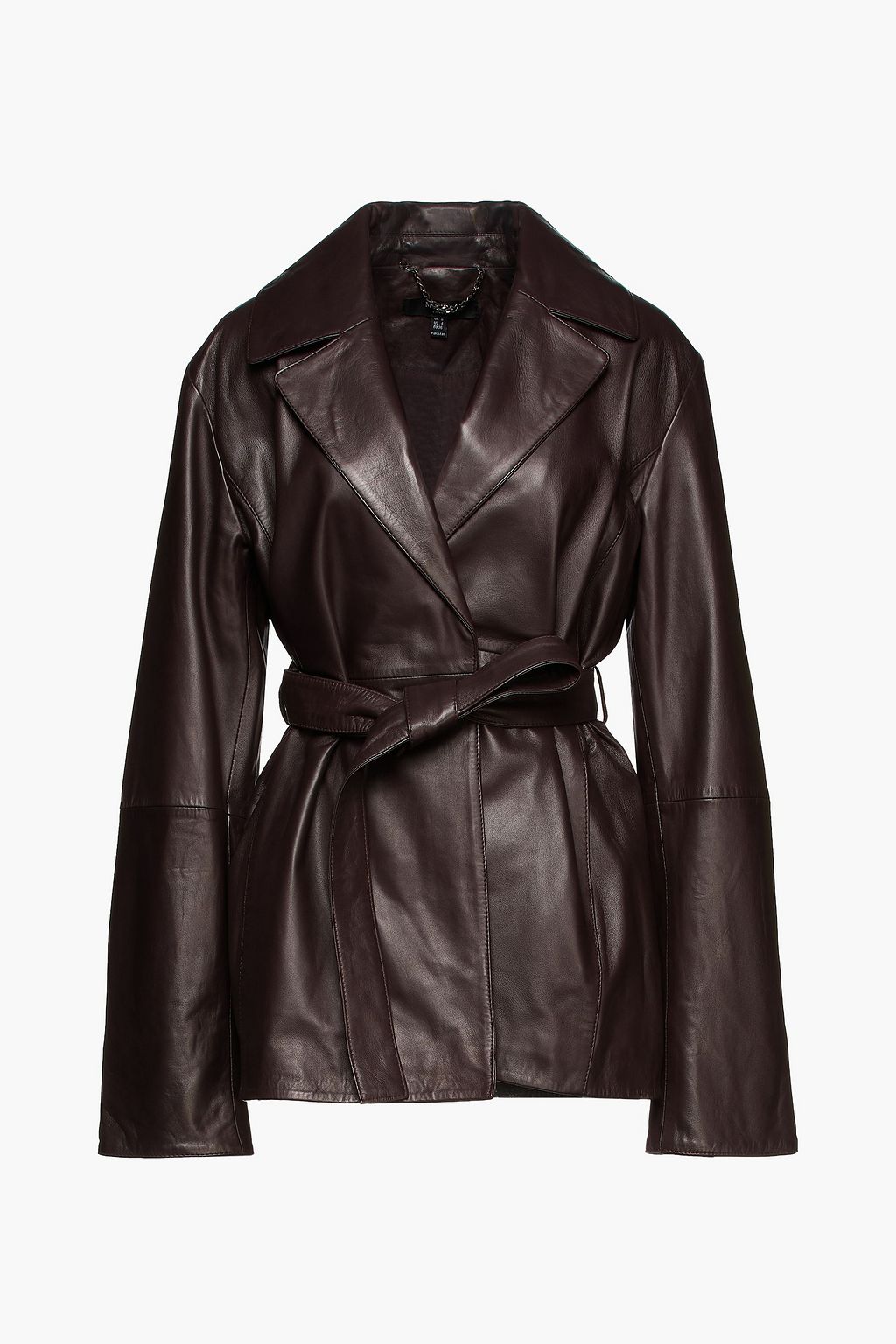 Grape Belted leather blazer | Sale up to 70% off | THE OUTNET | MUUBAA | THE OUTNET