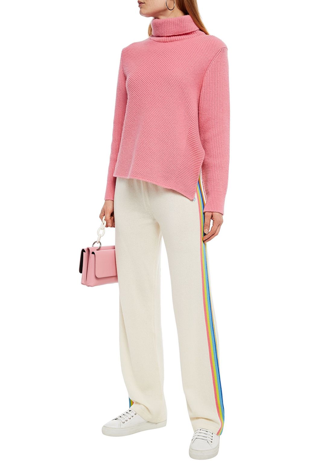 CHINTI & PARKER Wool and cashmere-blend track pants