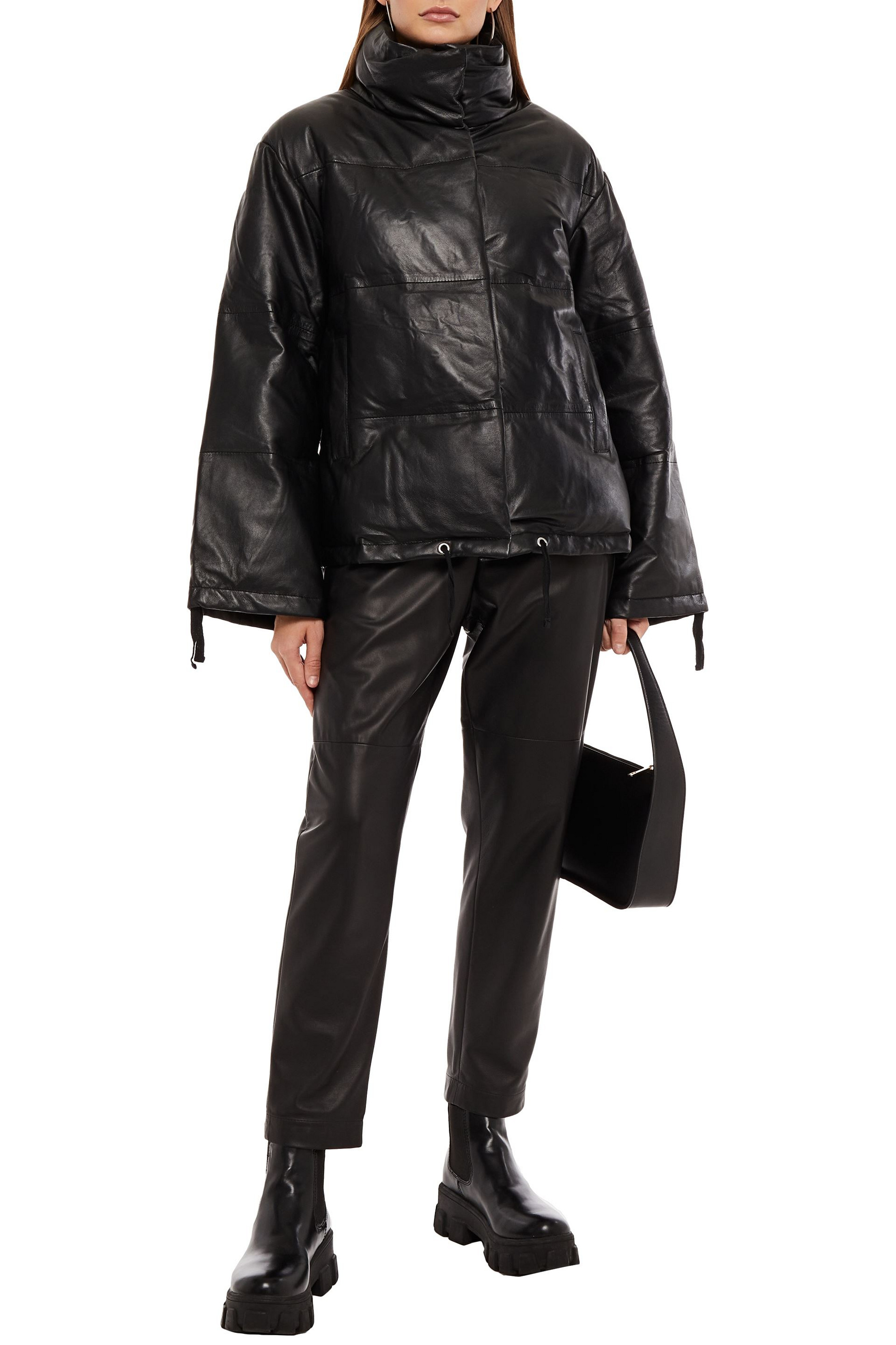 MUUBAA Quilted leather jacket