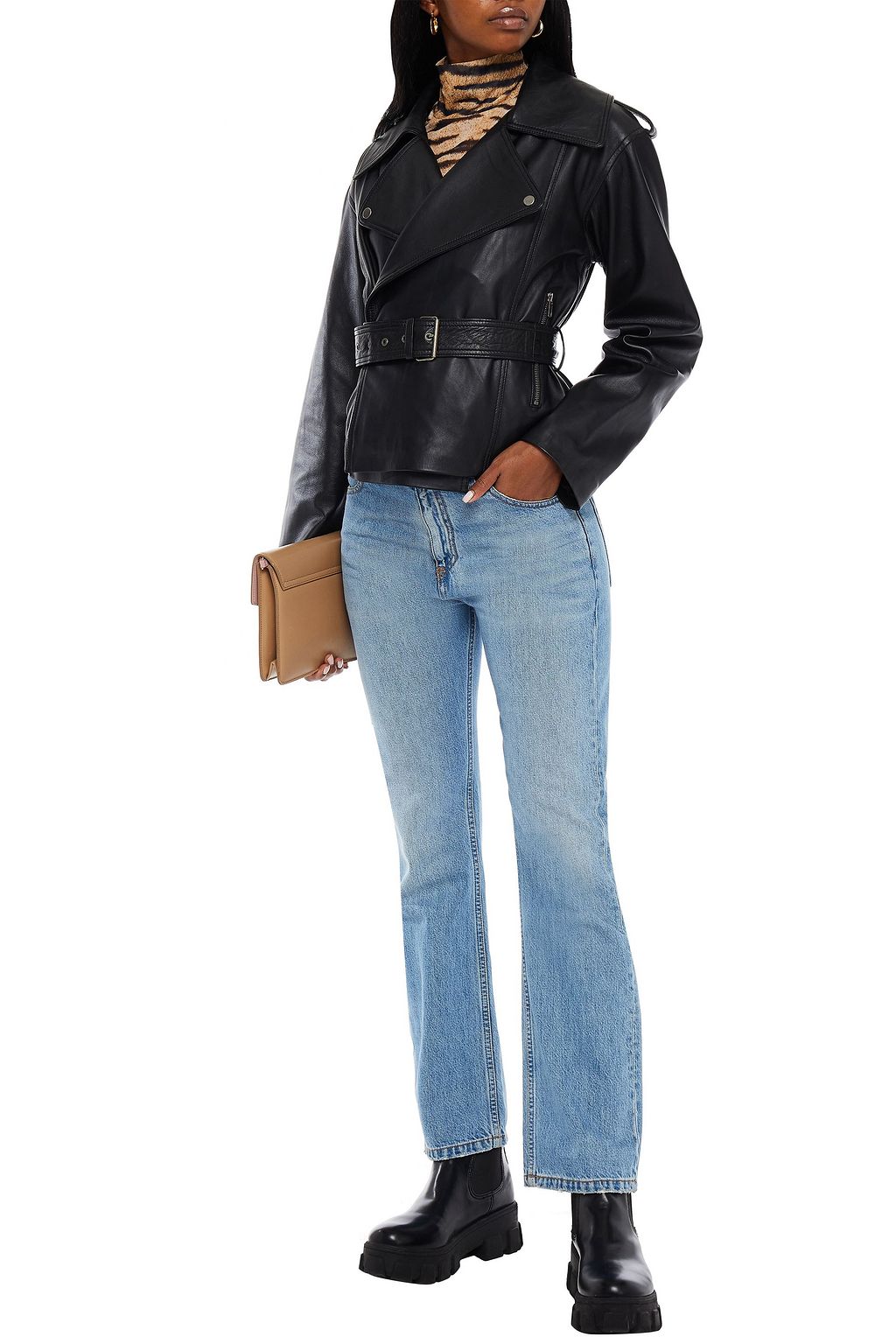 the outnet leather jacket