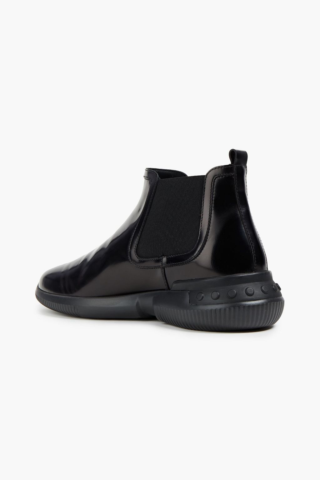 TOD'S Polished leather Chelsea boots